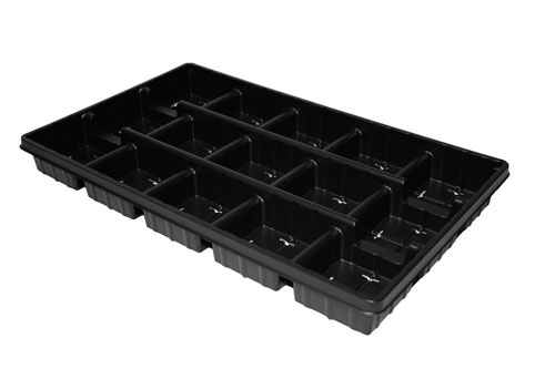SPT 450 15 PF Tray Black 50/case - Carry Trays